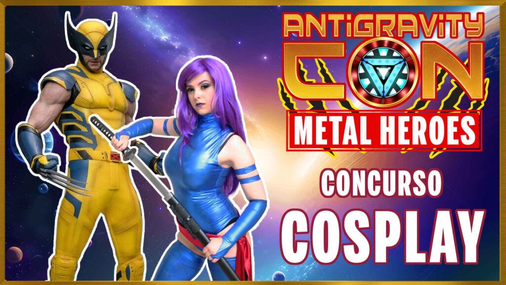 Concurso de cosplay del evento antigravity metal heroes